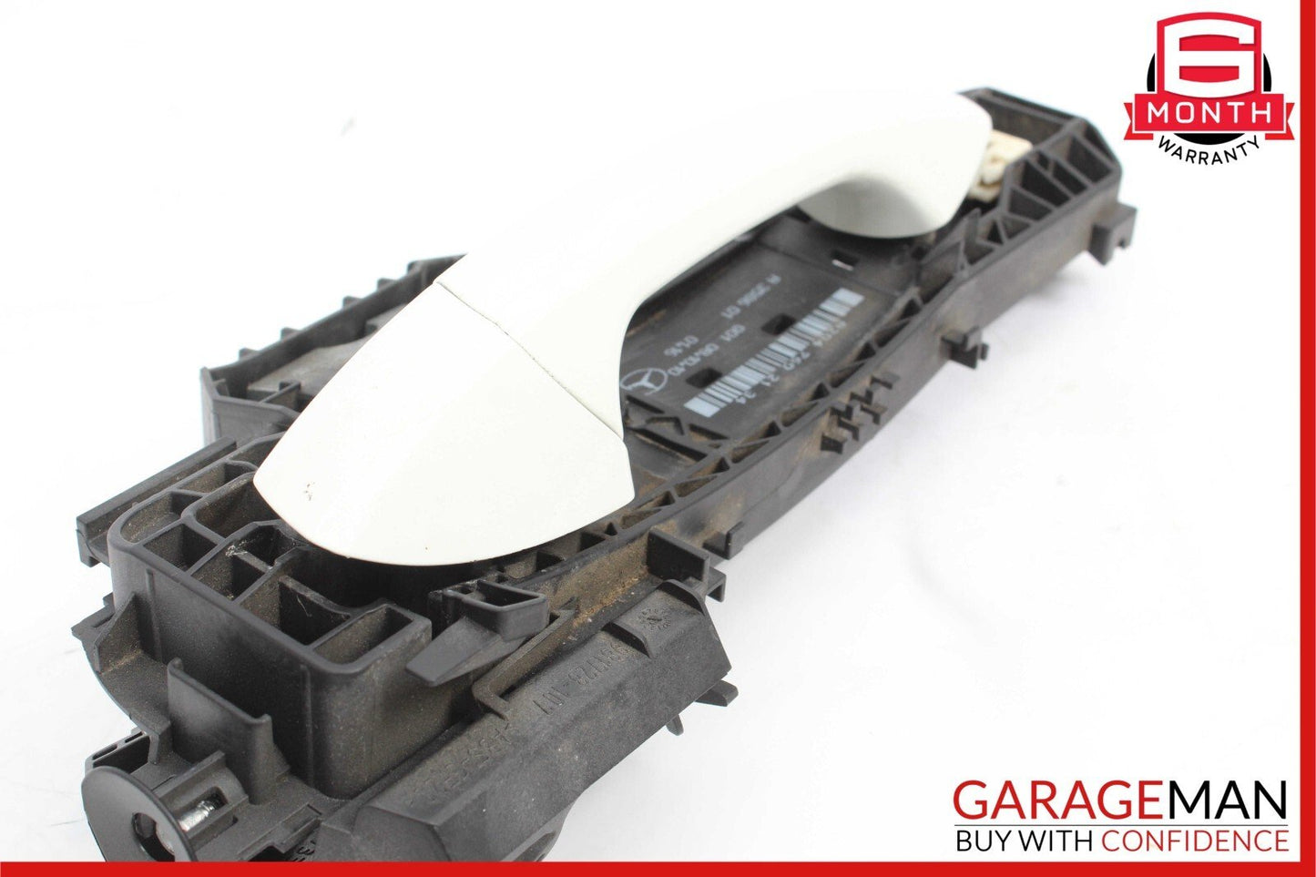 08-14 Mercedes W204 C250 C300 Rear Left Driver Side Exterior Door Handle White