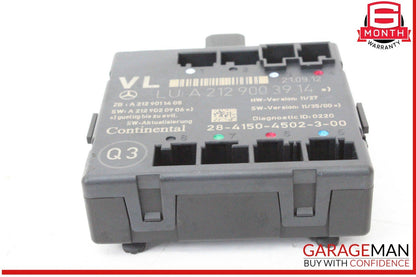 08-18 Mercedes W204 C250 CGI Front Left Driver Side Door Control Module OEM