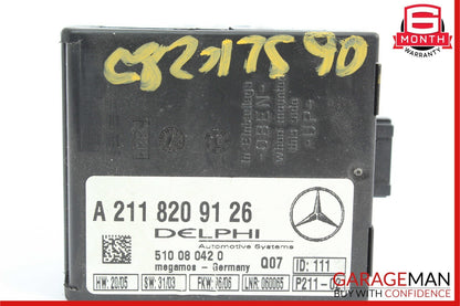 01-08 Mercedes R171 SLK280 S430 Anti Theft Control Alarm Module 2118209126 OEM
