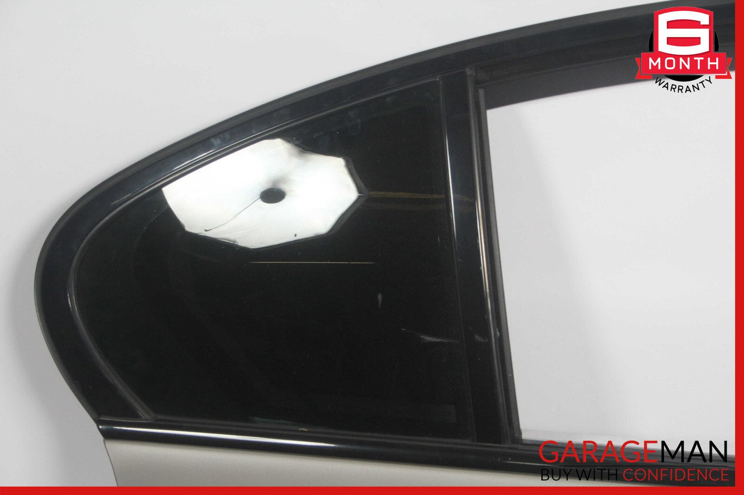 09-15 BMW 750i 750Li Rear Right Exterior Door Shell Panel Silver OEM
