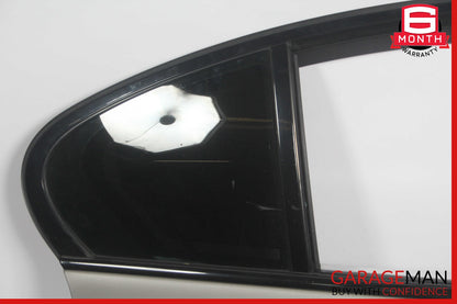 09-15 BMW 750i 750Li Rear Right Exterior Door Shell Panel Silver OEM