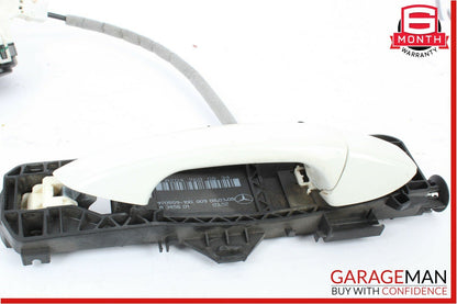 08-11 Mercedes W204 C300 Front Right Door Lock Latch Actuator w/ Handle White