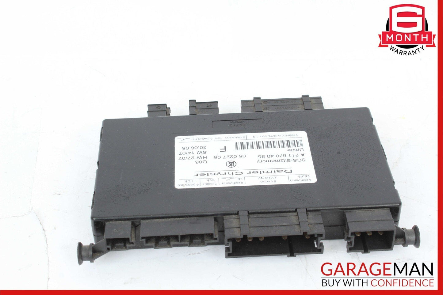03-12 Mercedes GL320 E350 CLS550 E320 GL450 Front Left Seat Control Module Unit