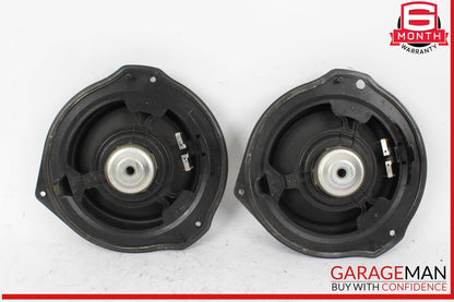 08-14 Mercedes W204 C250 Front Right & Left Door Sound Speakers Set of 2 OEM