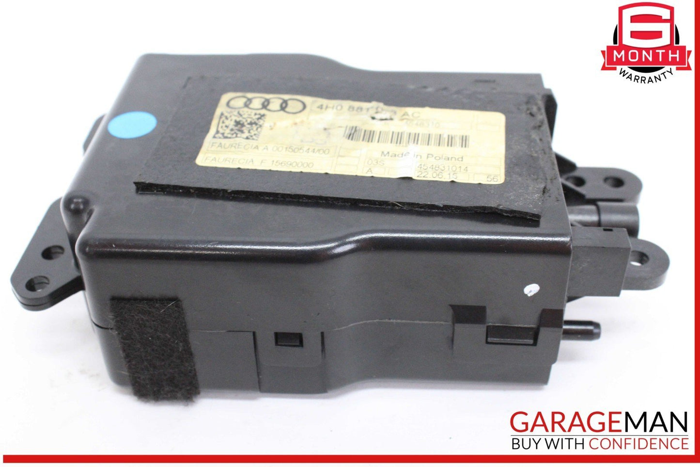 11-18 Audi A8 S8 Front Left Driver Side Seat Air Pump 4H0881073AC OEM
