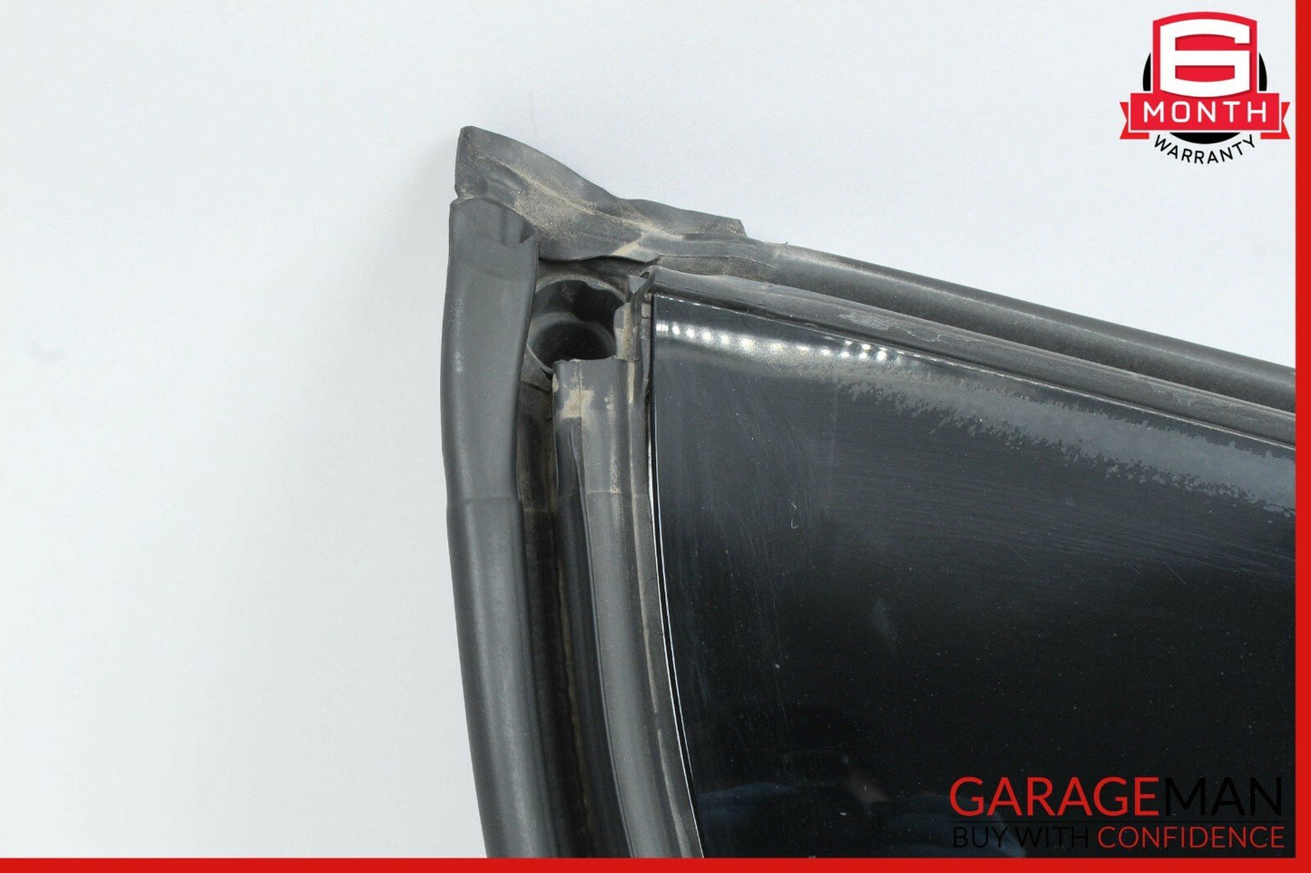 05-11 Mercedes R171 SLK350 Rear Right Side Window Roof C Pillar Panel Silver OEM