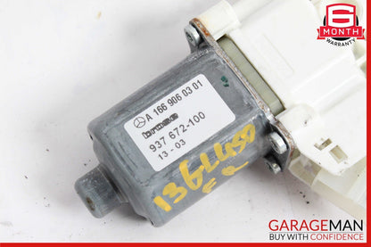 12-15 Mercedes X166 GL450 ML550 Window Regulator Motor Front Right Side OEM