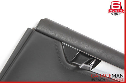 08-14 Mercedes W204 C300 C63 AMG Sedan Rear Right Interior Door Trim Panel Black