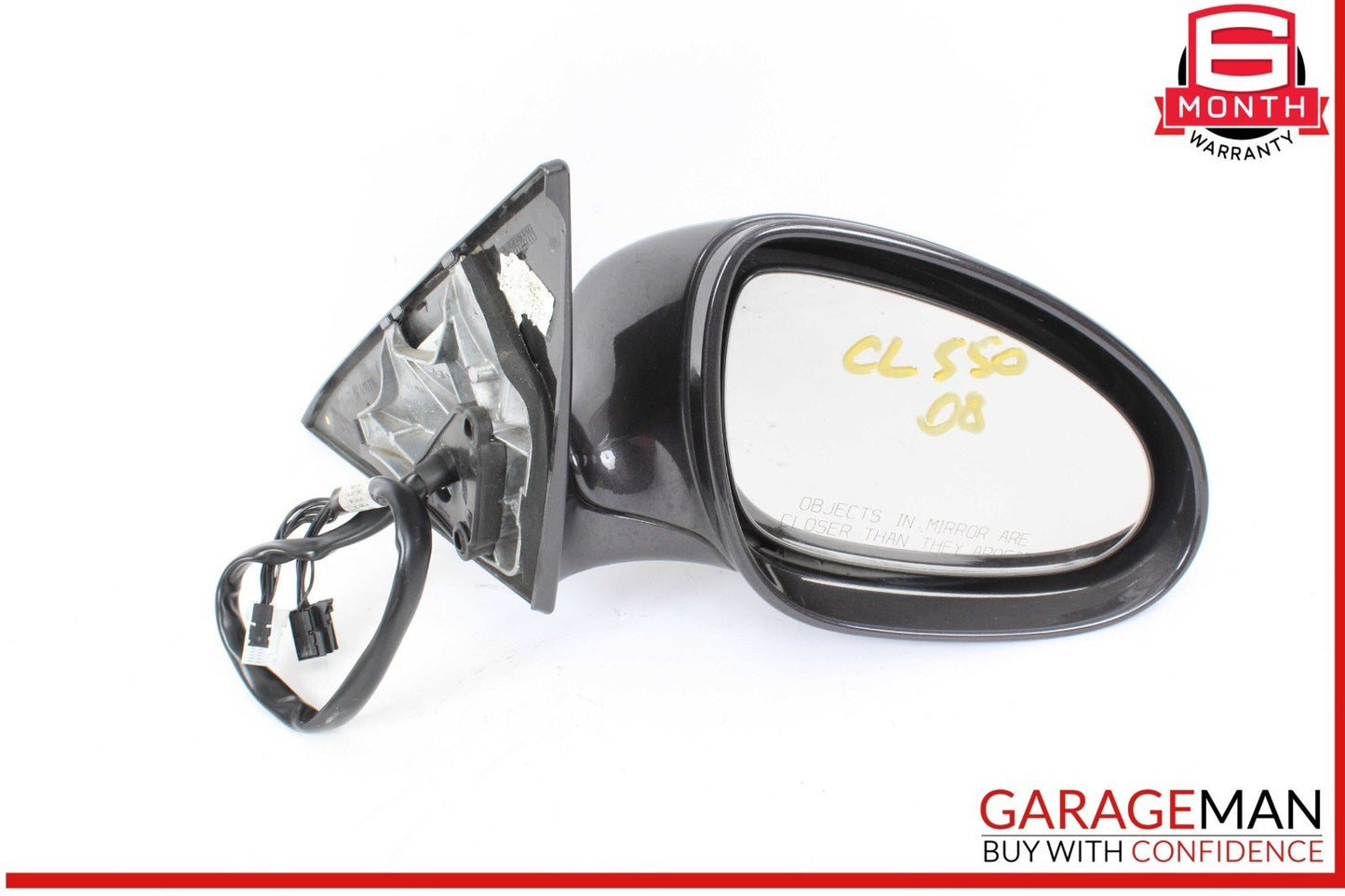 07-09 Mercedes W216 CL550 CL63 AMG Front Right Side Door Rear View Mirror OEM