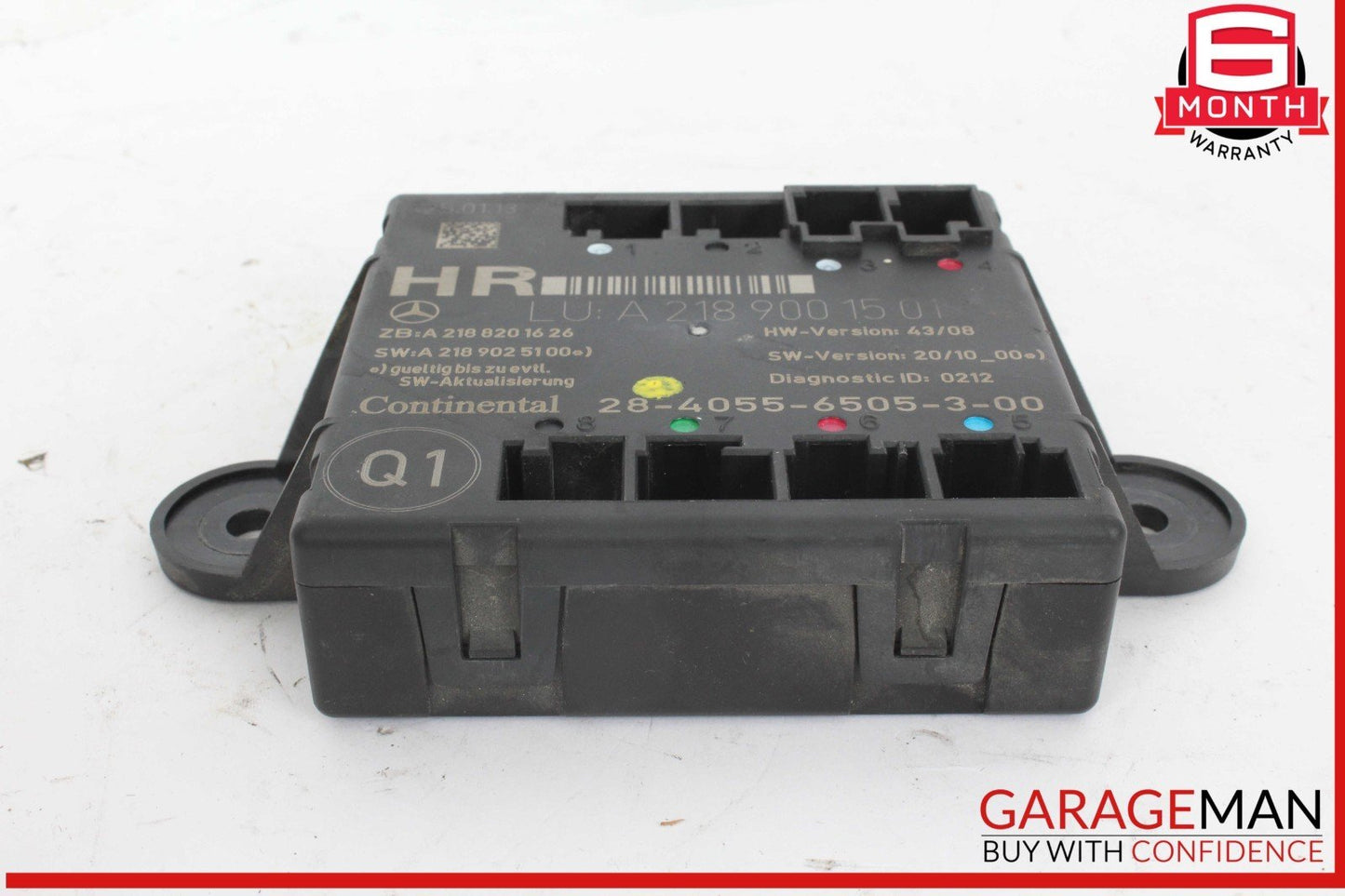 08-18 Mercedes W204 C300 C250 E550 Rear Right Side Door Control Module Unit OEM