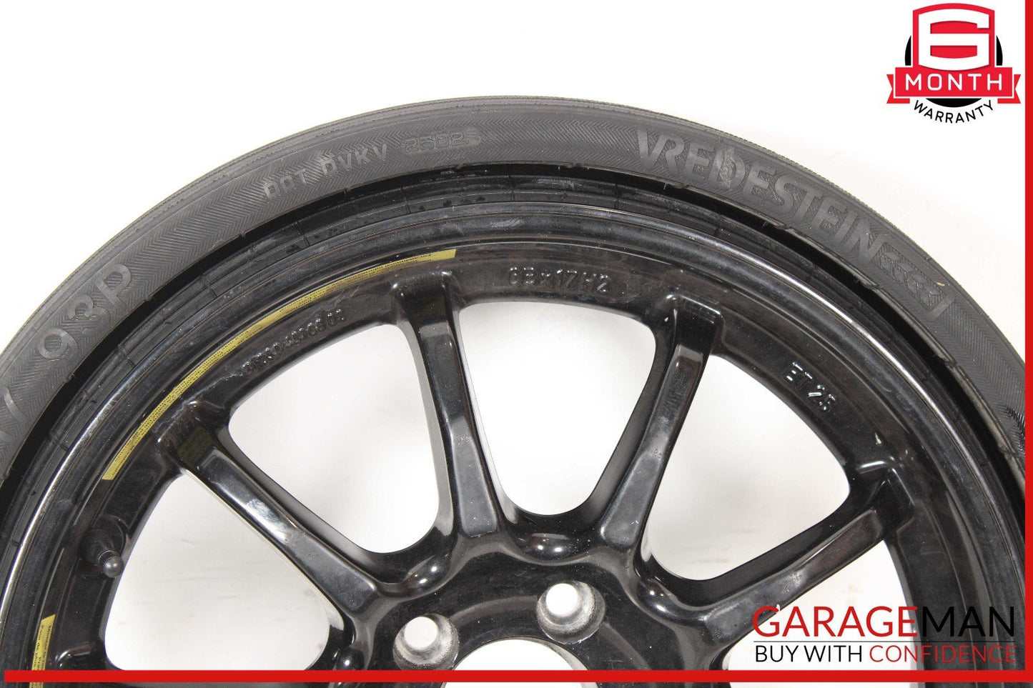 03-12 Mercedes R230 SL500 SL550 Emergency Spare Tire Wheel Donut Rim 17" R17