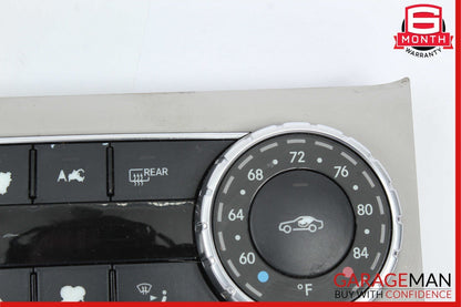 12-14 Mercedes W204 C250 C300 AC A/C Heater Climate Control Assembly OEM