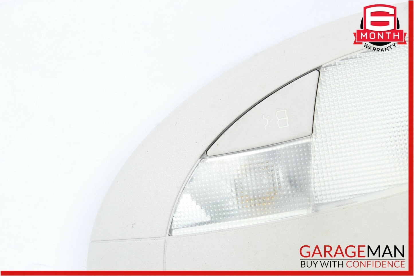 07-09 Mercedes W211 E350 E550 E63 AMG Rear Overhead Dome Light Reading Map Gray