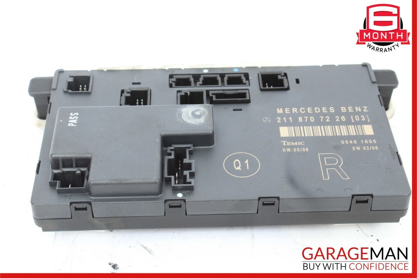 03-09 Mercedes W211 E350 E550 Front Right Passenger Door Controller Module OEM