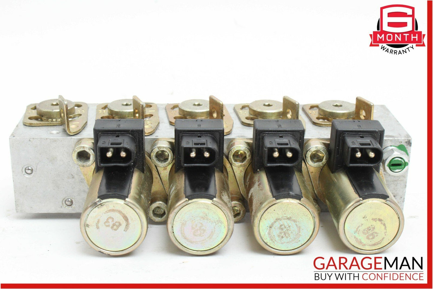 90-02 Mercedes R129 300SL SL500 Top Hydraulic Valve Block Solenoid Left Side OEM