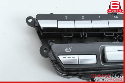 07-13 Mercedes W221 S400 S550 CL600 Front Right Side Seat Control Switch Set OEM