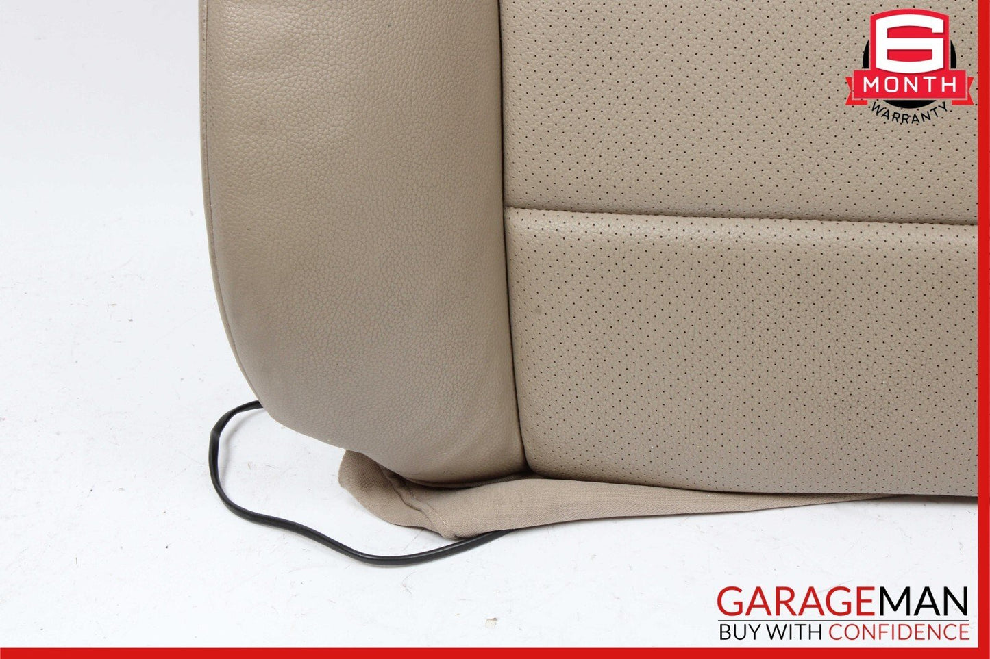 08-14 Mercedes W204 C250 C300 Sedan Front Right Top Upper Seat Cushion Beige OEM