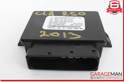 14-18 Mercedes W117 CLA250 Parking Brake Electronic Computer Control Module Unit