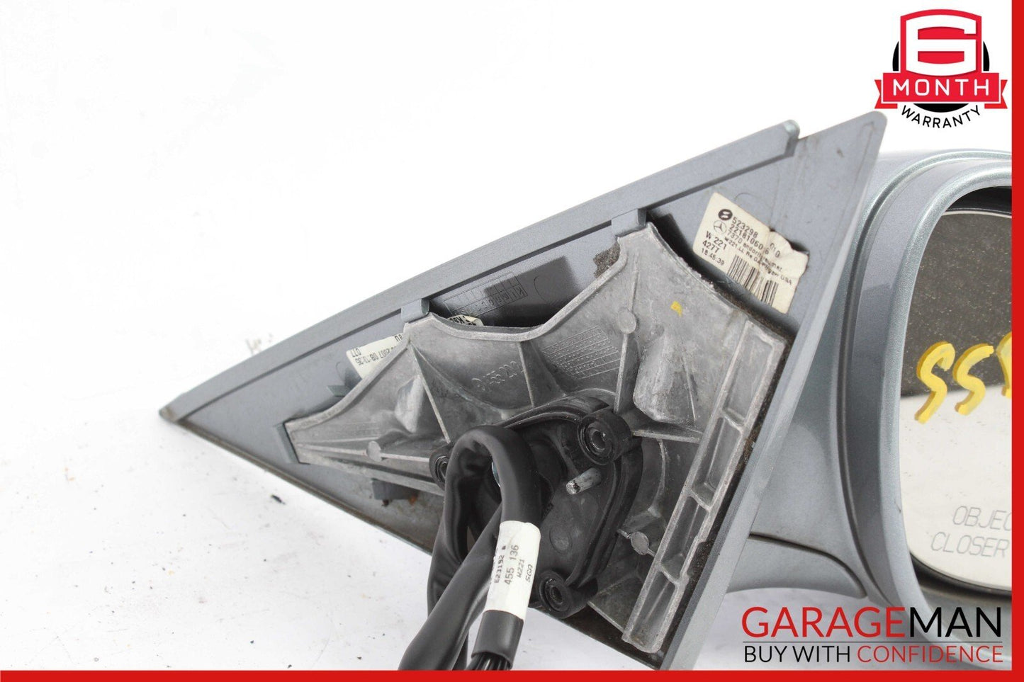 07-09 Mercedes W221 S550 S600 Front Right Side Mirror Door Rear View OEM