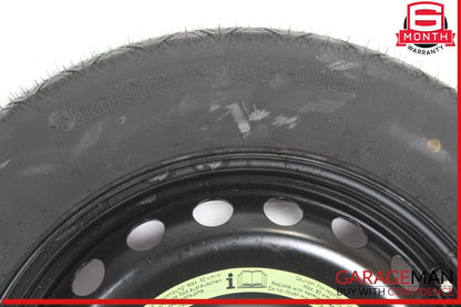 08-14 Mercedes W204 C250 C300 Emergency Spare Tire Donut Wheel Rim 125 90 16"