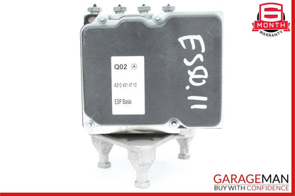 10-16 Mercedes W212 E350 ESP ABS Anti Lock Brake Pump 2124319512 OEM