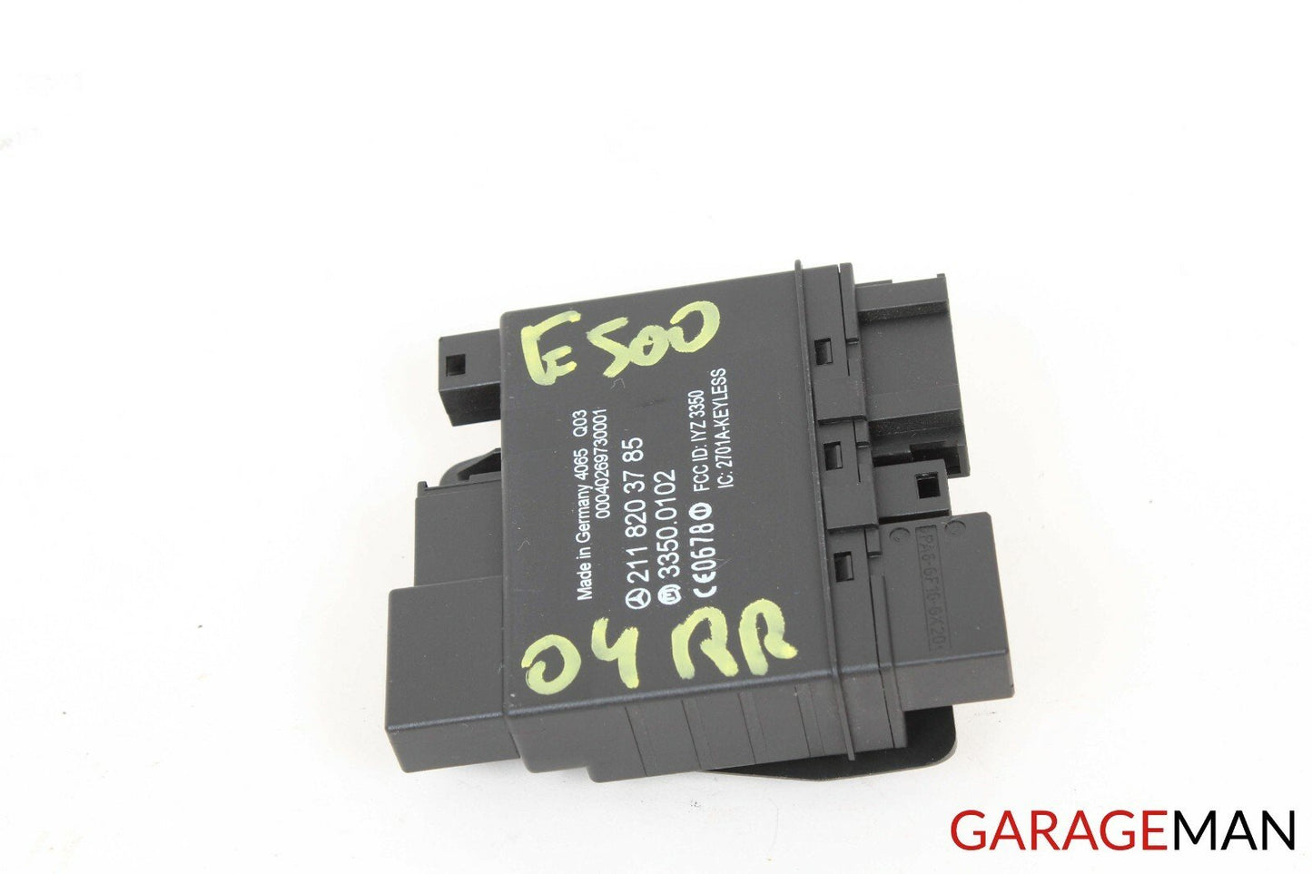 03-06 Mercedes W211 E500 Rear Right / Left Keyless Go Entry Control Module Q3