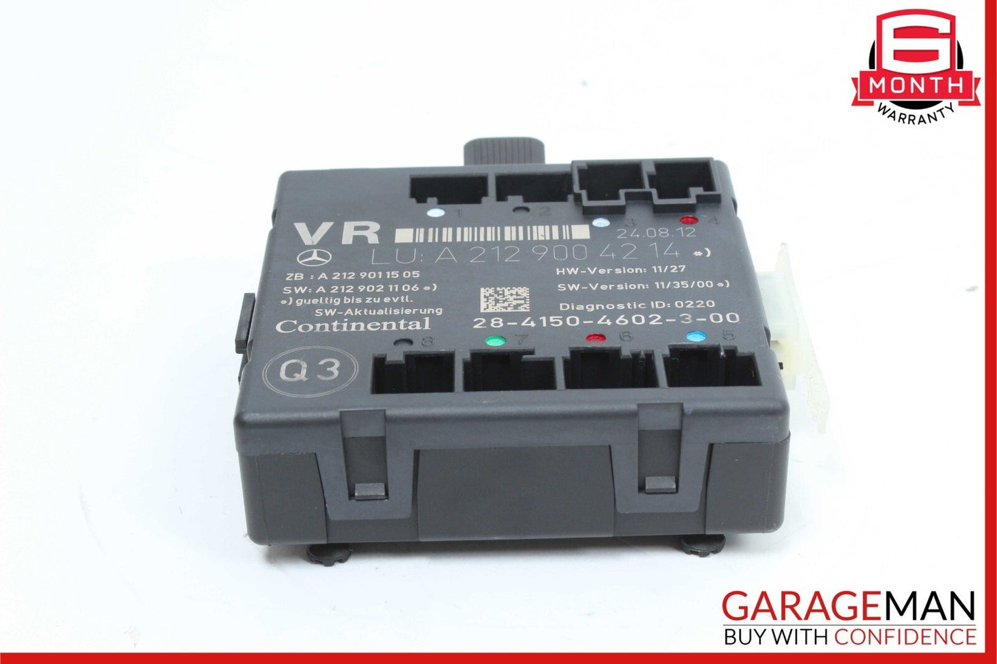 08-18 Mercedes W204 C250 Front Right Side Door Control Module 2129011505 OEM