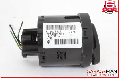14-22 Maserati Quattroporte M156 Headlight Control Switch Black 670019822 OEM