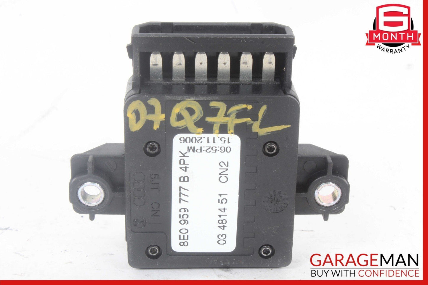 07-09 Audi Q7 Front Left or Right Side Seat Lumbar Adjustment Switch 8E0959777B
