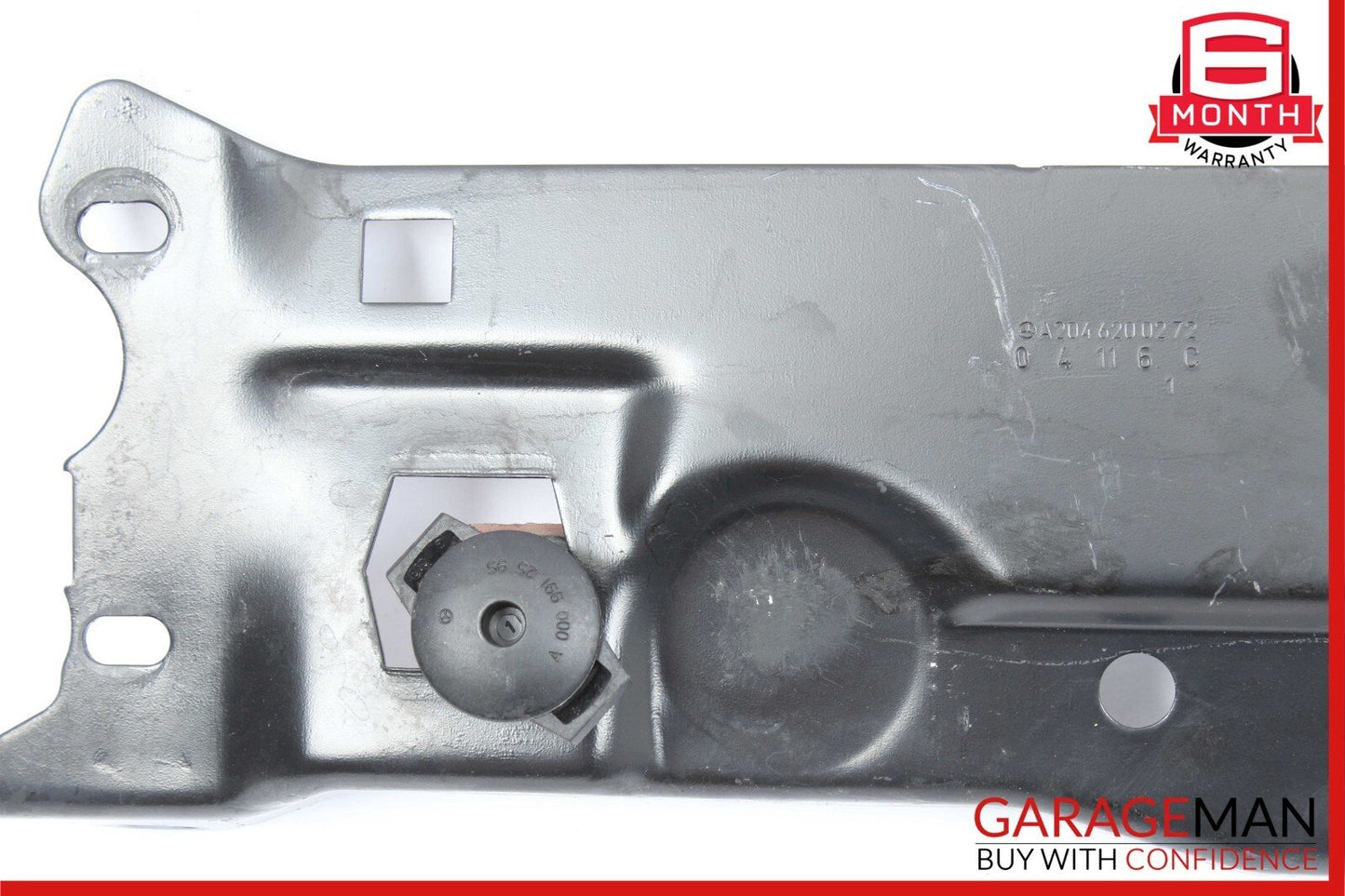 08-14 Mercedes W204 C350 C250 C280 Upper Radiator Core Support Bar Black OEM