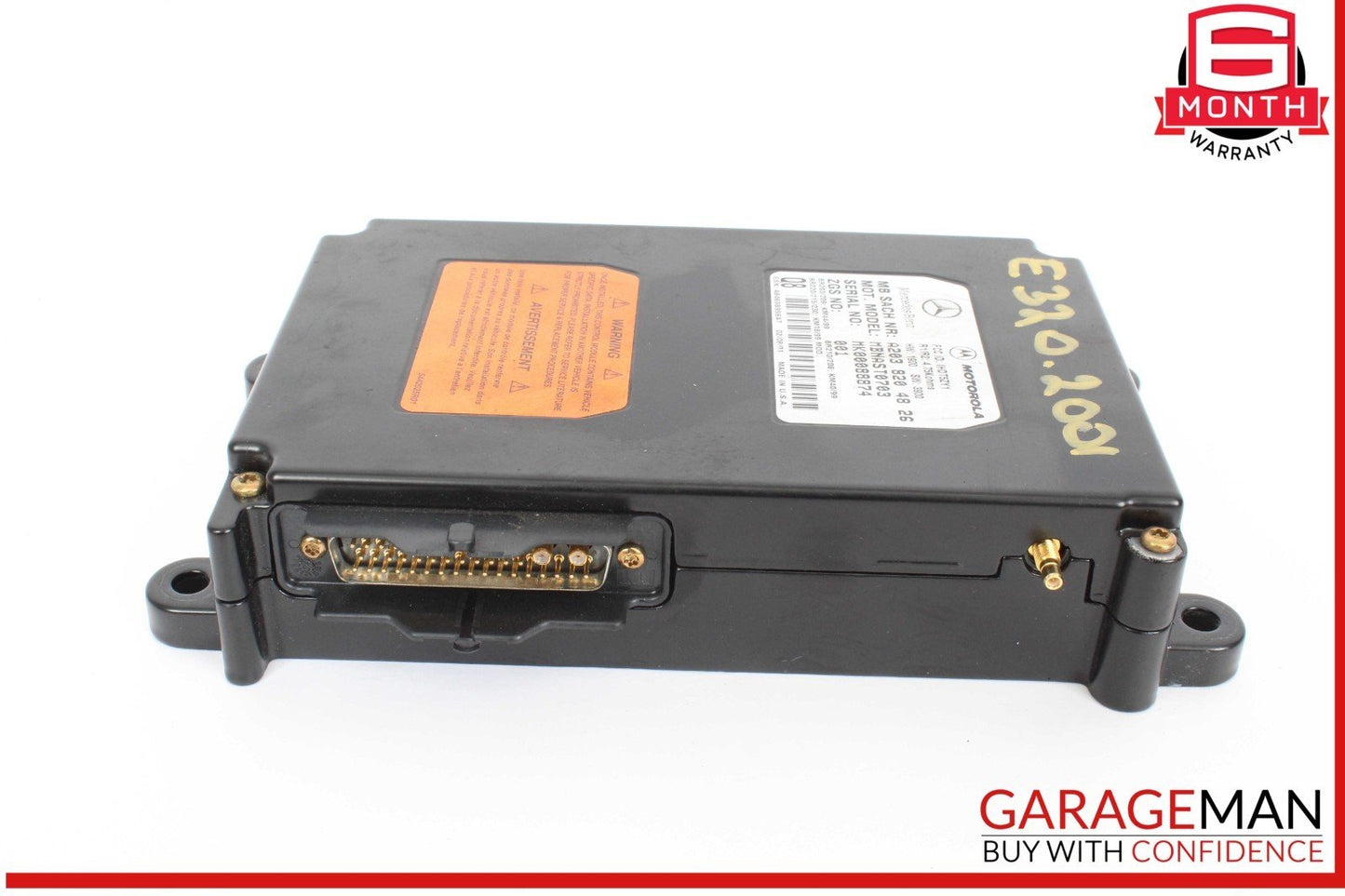 00-09 Mercedes W210 E320 SL550 Voice Command Control Module 1638201326 OEM