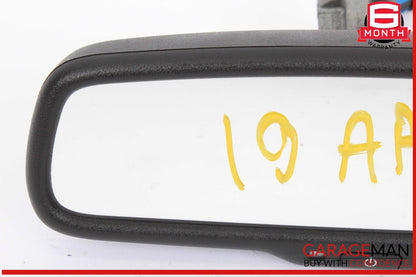 17-23 Alfa Romeo Giulia Stelvio Interior Rear View Mirror Black 156109498 OEM