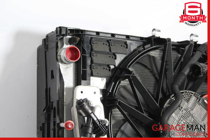 09-12 BMW 750i Radiator Cooling Fan Motor AC Condenser Intercooler Assy