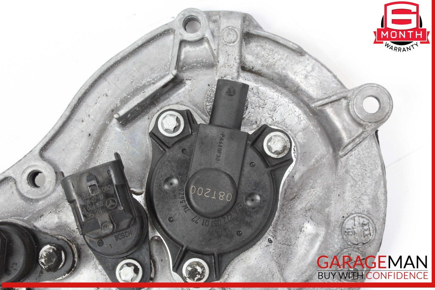 05-13 Mercedes W204 C300 E350 Front Right Engine Timing Chain Cover Plate OEM