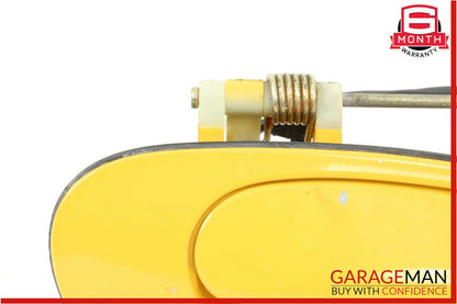 97-04 Porsche Boxster 986 Front Right Passenger Side Exterior Door Handle Yellow