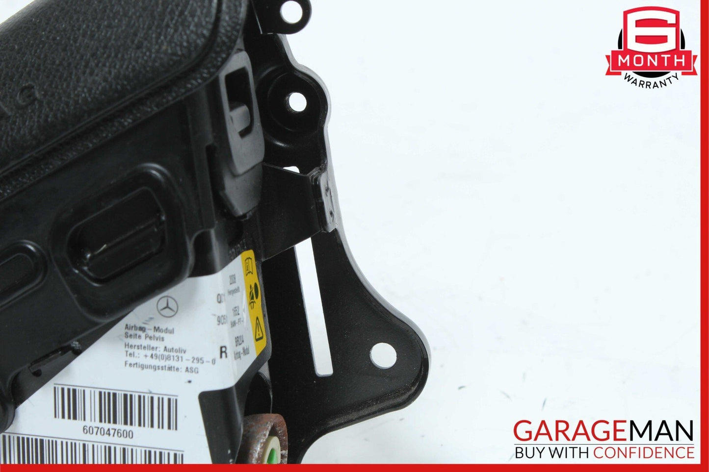 08-15 Mercedes W204 C350 GLK350 Right Side Lower Seat Airbag Air Bag Black OEM