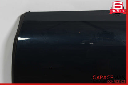 10-16 Porsche Panamera 970 Rear Left Driver Side Exterior Door Shell Dark Blue