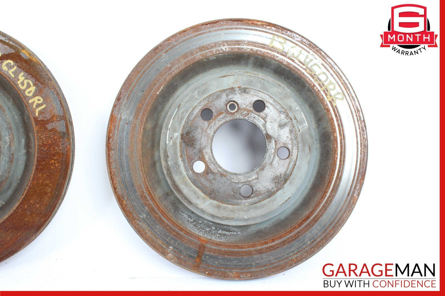 13-19 Mercedes X166 GL450 GL550 Complete Front & Rear Brake Rotor Disc Set of 4