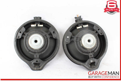 08-14 Mercedes W204 C300 C250 Rear Right & Left Side Door Sound Speakers Set OEM