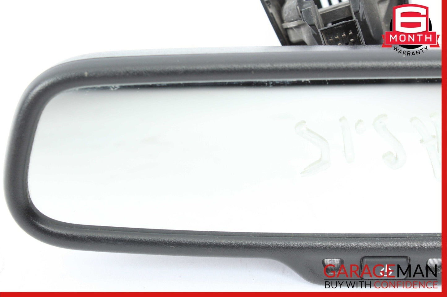 14-17 Maserati Ghibli Interior Top Upper Rear View Mirror Black 68206442 OEM