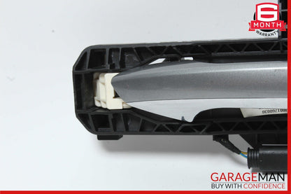 10-13 Mercedes W207 E550 Front Right Exterior Door Handle Keyless Go Silver OEM