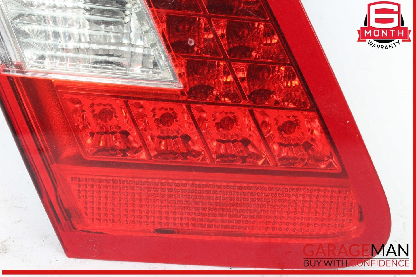 10-13 Mercedes W212 E350 E400 Rear Left Side Inner Tail Light Taillight Lamp