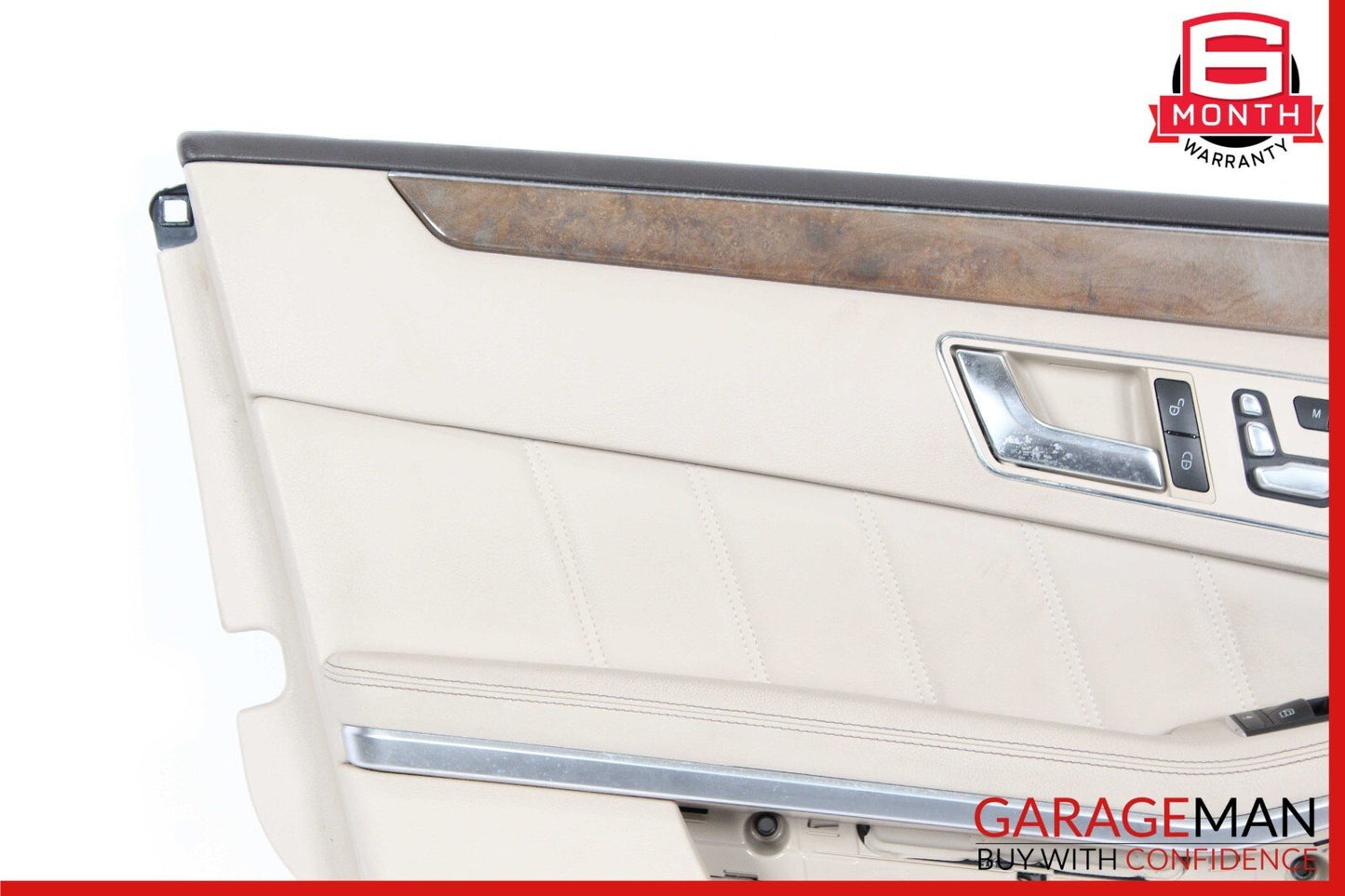 14-16 Mercedes W212 E350 E550 Front Left Side Interior Door Panel Trim Assembly