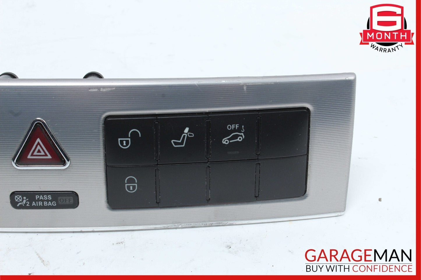 05-07 Mercedes W203 C230 C320 Dash Hazard Door Lock ESP Control Switch Trim Assy