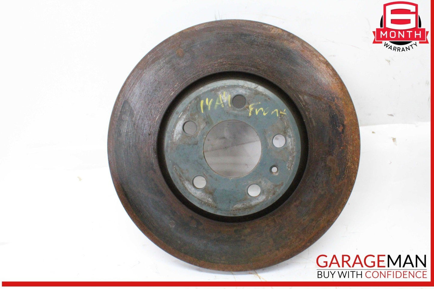 09-16 Audi A4 Front Left and Front Right Side Brake Disc Rotor Set OEM
