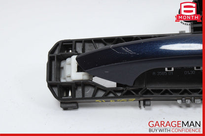 10-13 Mercedes W212 E350 E550 Front or Rear Right Side Exterior Door Handle Blue