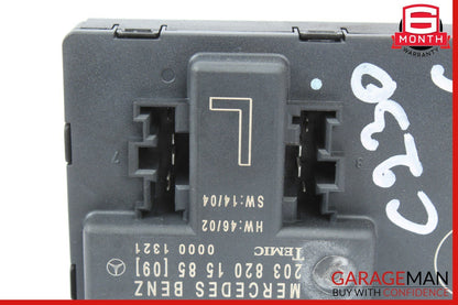 01-07 Mercedes W203 C230 C300 Front Left Side Door Control Module Unit OEM
