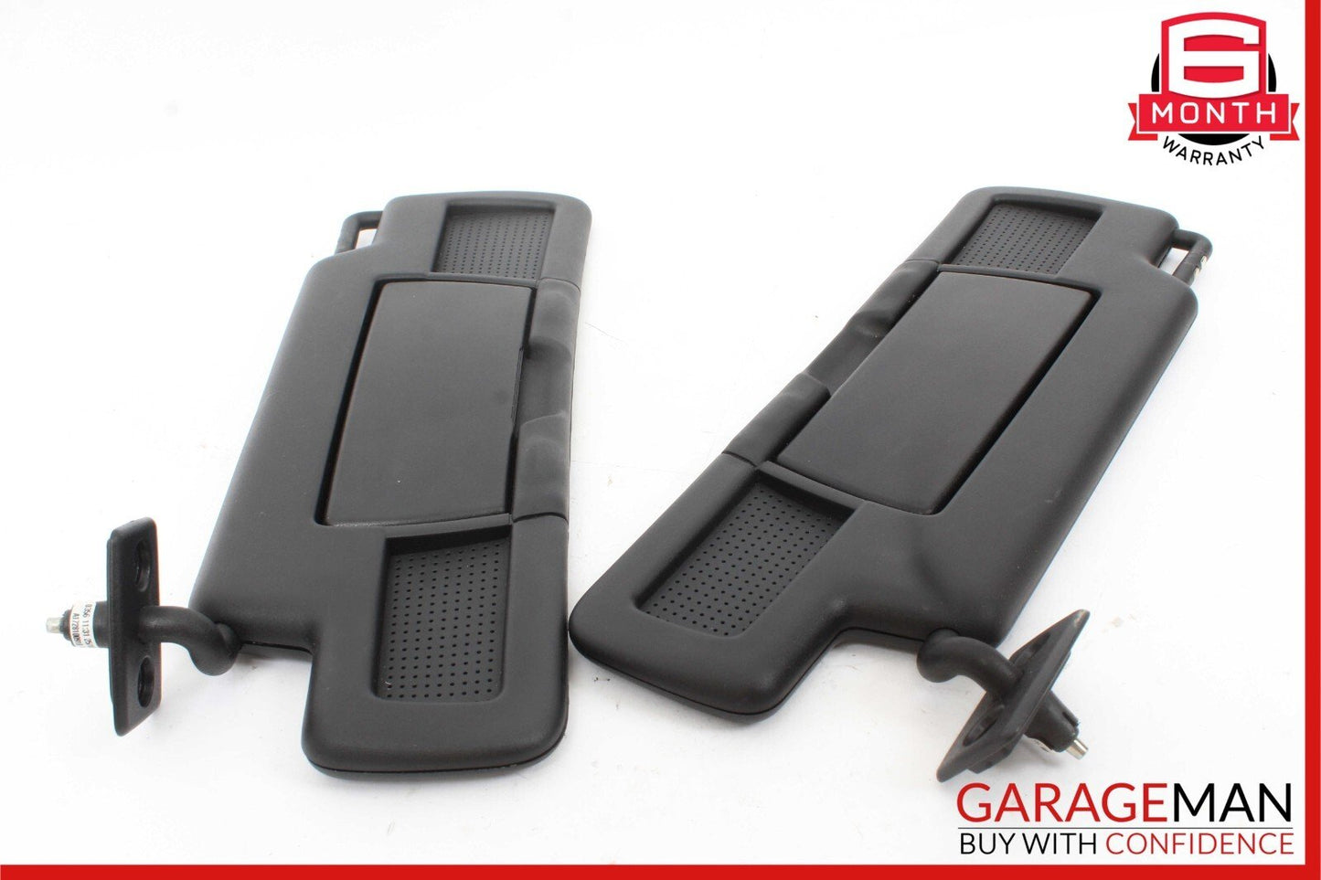 12-20 Mercedes R172 SLK350 Right & Left Side Sun Visor Shade Cover Sunvisor Set