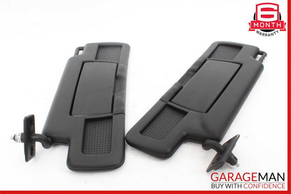 12-20 Mercedes R172 SLK350 Right & Left Side Sun Visor Shade Cover Sunvisor Set