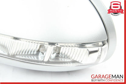 07-09 Mercedes W221 S550 S600 Front Left Side Mirror Door Rear View Silver